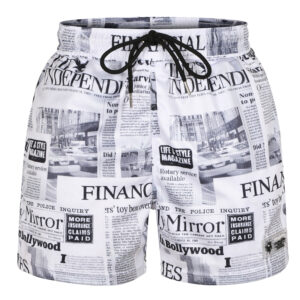 Vintage Press Print Mesh Short
