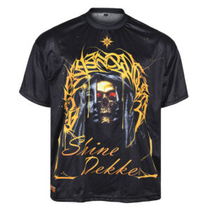 Golden Skull Interlock Polyester T-Jersey